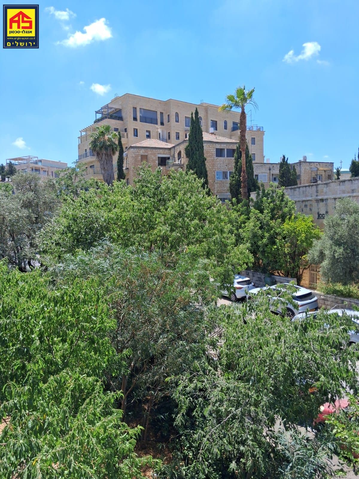 דירה 3 חדרים, טלביה, ירושלים