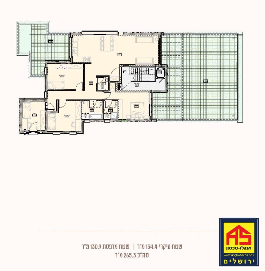 פנטהאוז 5 חדרים, תמונה 2