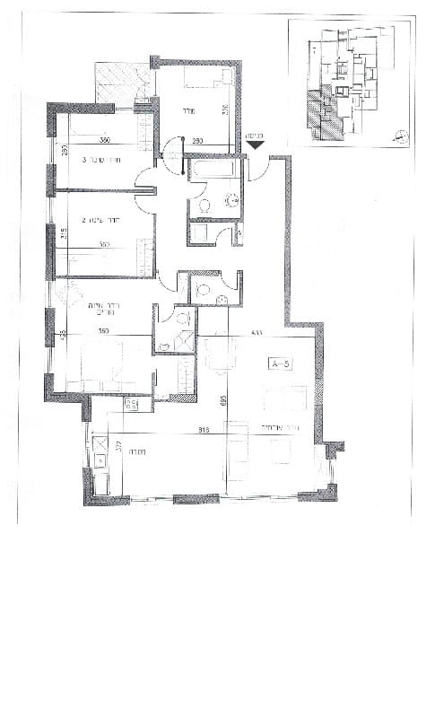 דירה 5 חדרים, תמונה 4