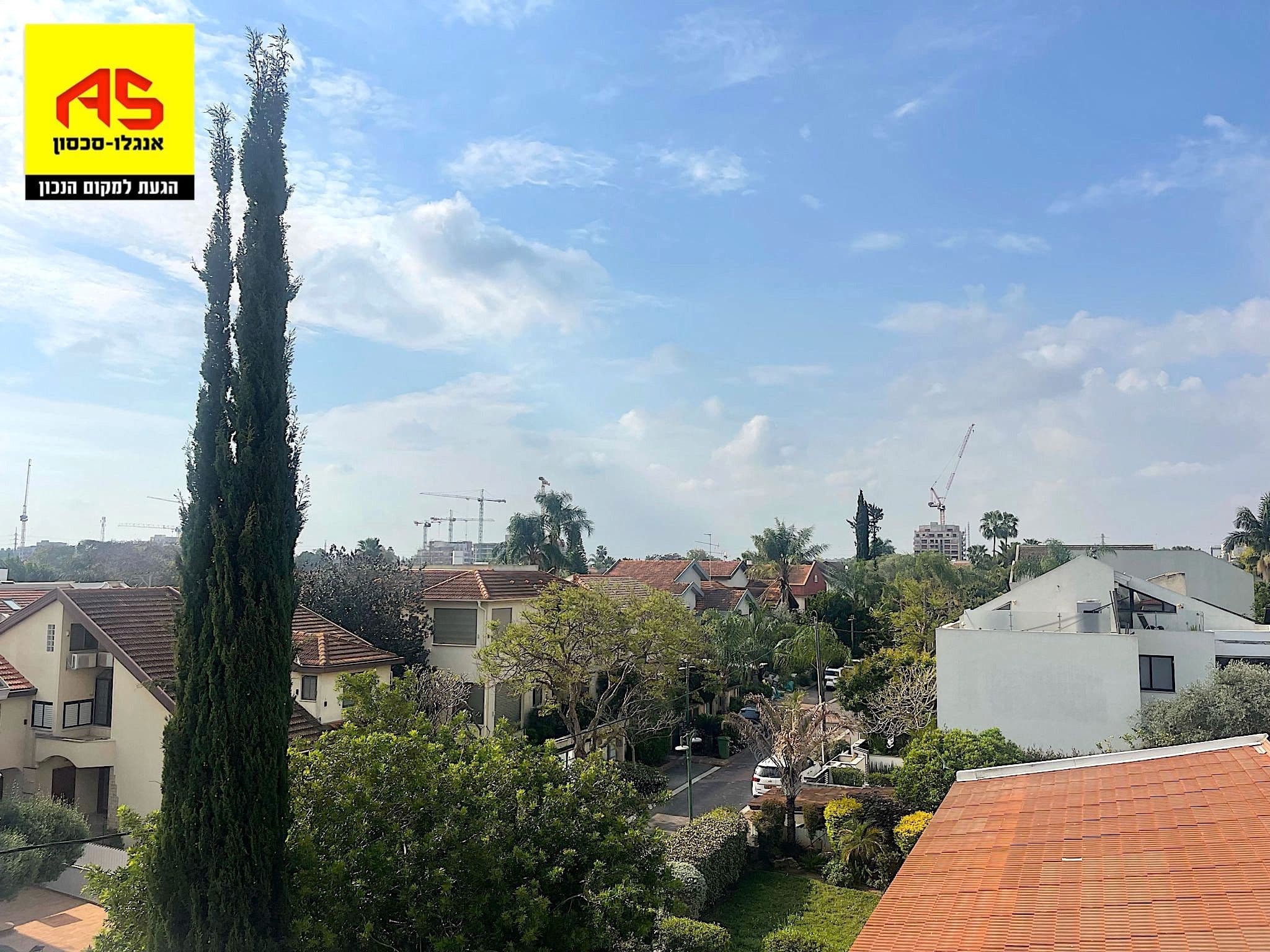 דירה 5 חדרים, בילו, דרום מערב, רעננה