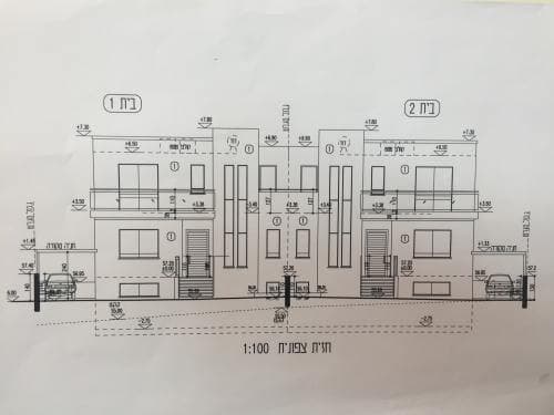 דו משפחתי 6 חדרים, הנוטע 34,, תל מונד