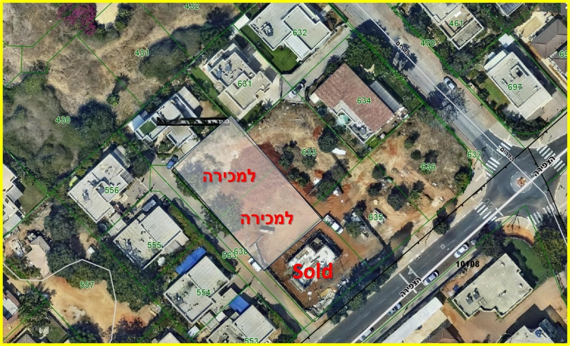 דו משפחתי 5 חדרים, הצפירה 12, מגד, פרדס חנה כרכור