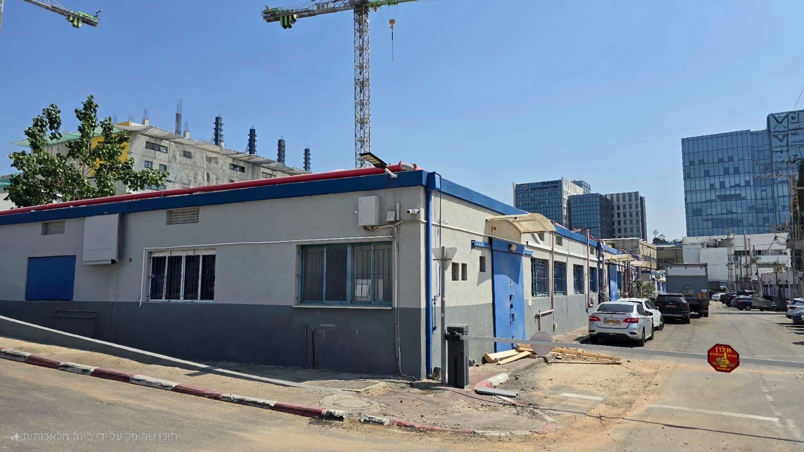 מבנה תעשיה 630 מ״ר, היתד, א.ת., חולון