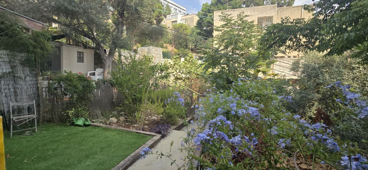 דירת גן 4 חדרים, הס 37, רמת הדר, חיפה