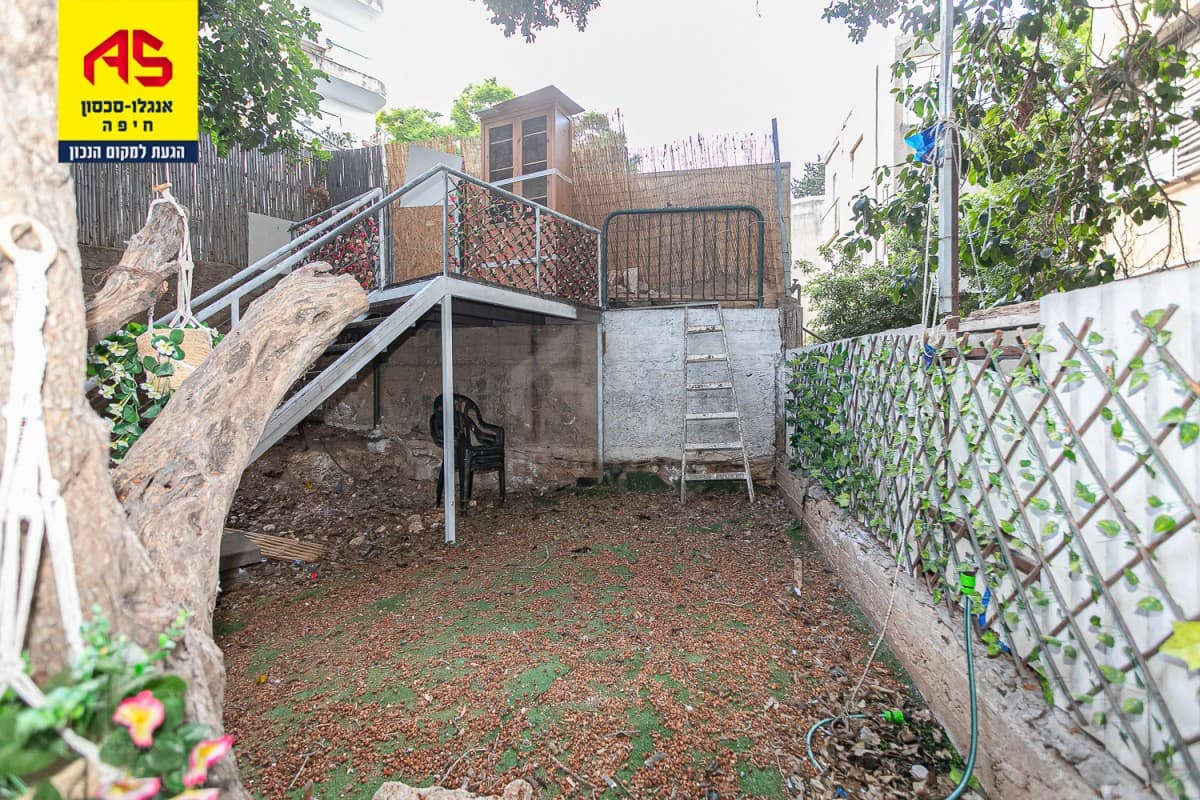 דירת גן 2.5 חדרים, הלל 40, רמת הדר, חיפה